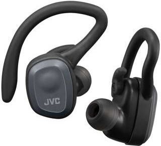 JVC HA-ET45T-A Bluetooth Sports True Wireless draadloze oordopjes (Kleur: zwart)