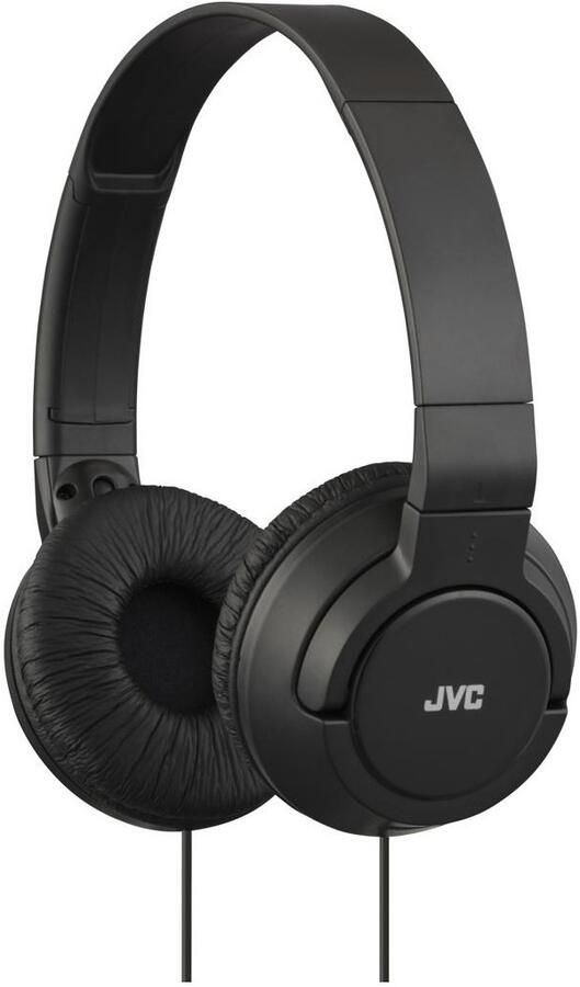 JVC HA-S180 On-ear hoofdtelefoon Zwart
