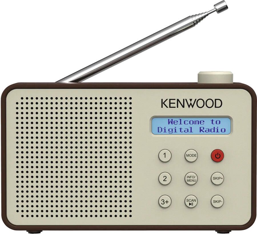 Kenwood CR-M25DAB-T DAB+ Radio Mocca