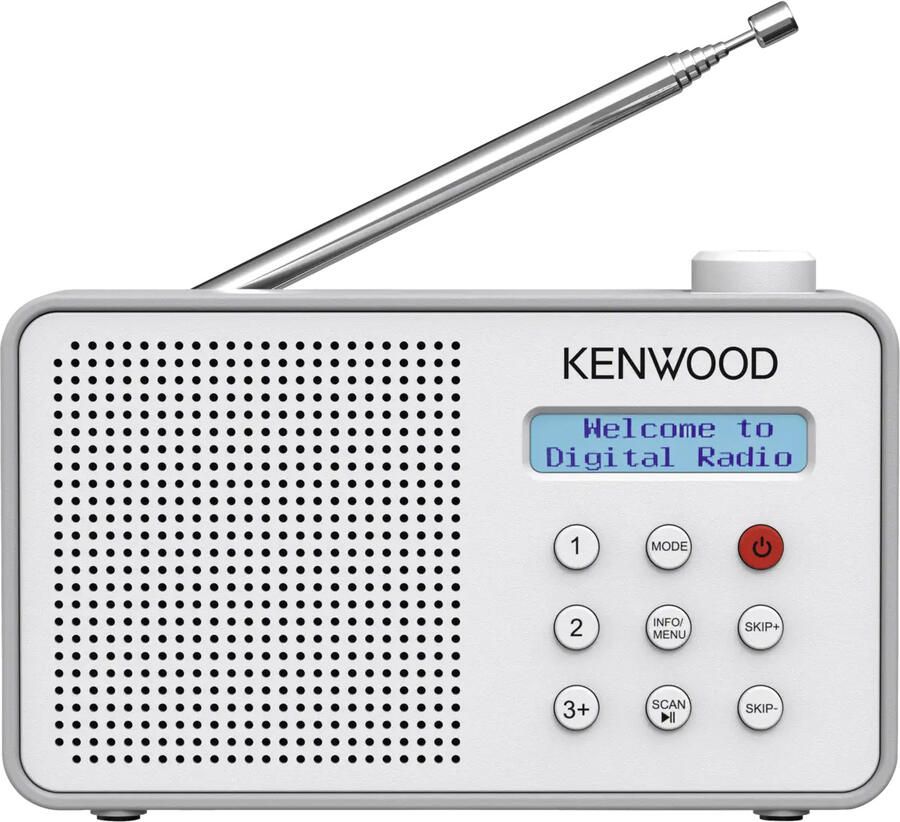 Kenwood CR-M25DAB-W DAB+ radio Wit