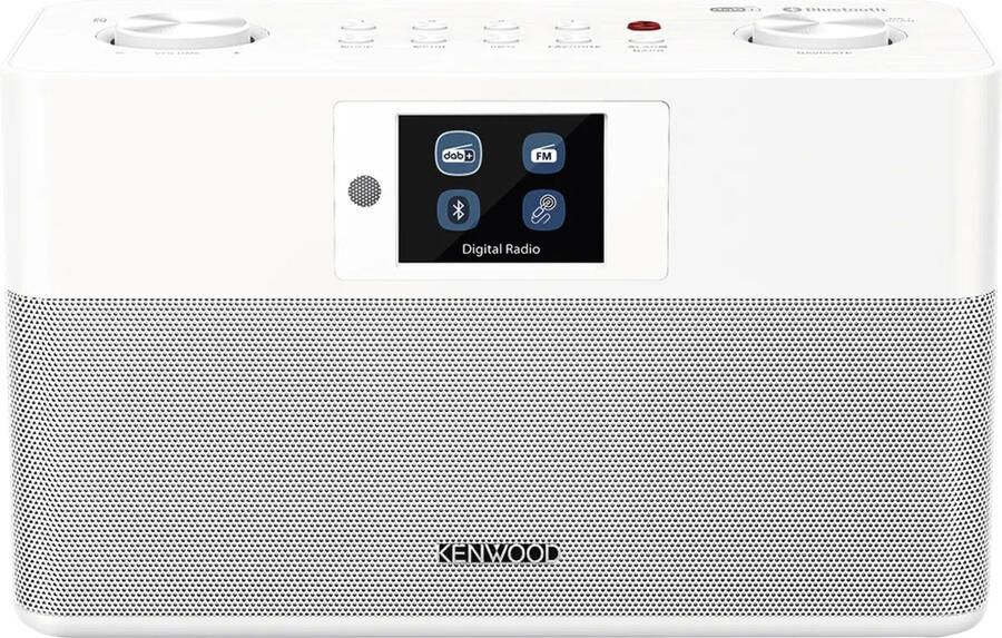 Kenwood CR-ST85DAB-W Compacte Stereo DAB+ Radio Zwart - Foto 2
