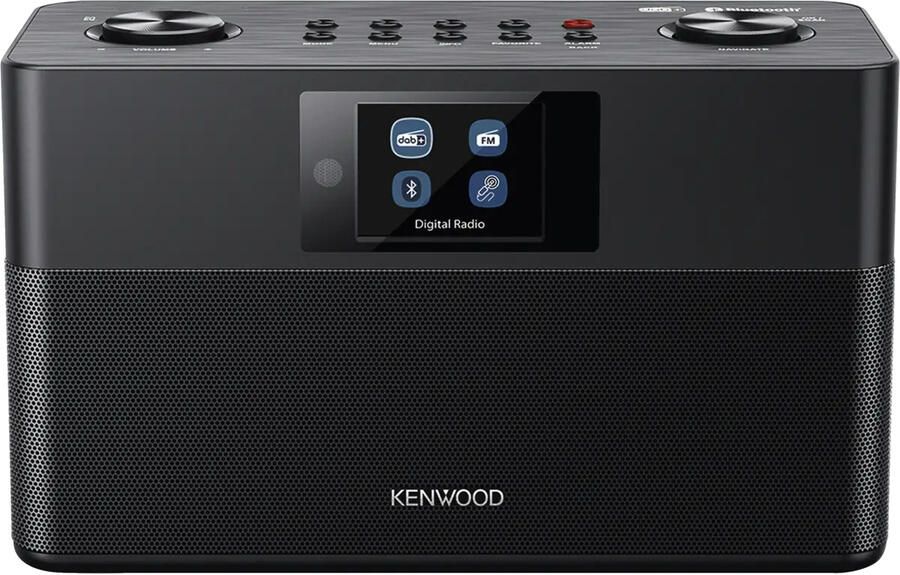 Kenwood CR-ST85DAB-B Compacte Stereo DAB+ Radio Zwart - Foto 2
