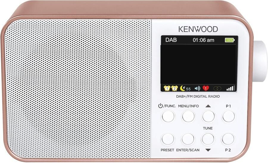 Kenwood DAB Radio CRM30DABR | Radio s | 0019048235541