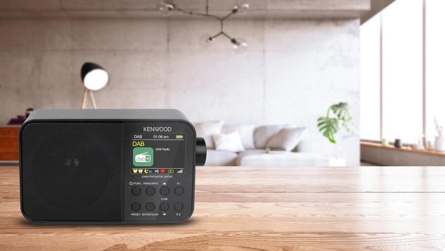 Kenwood DAB Radio CRM30DABB | Radio s | 0019048235534 - Foto 2