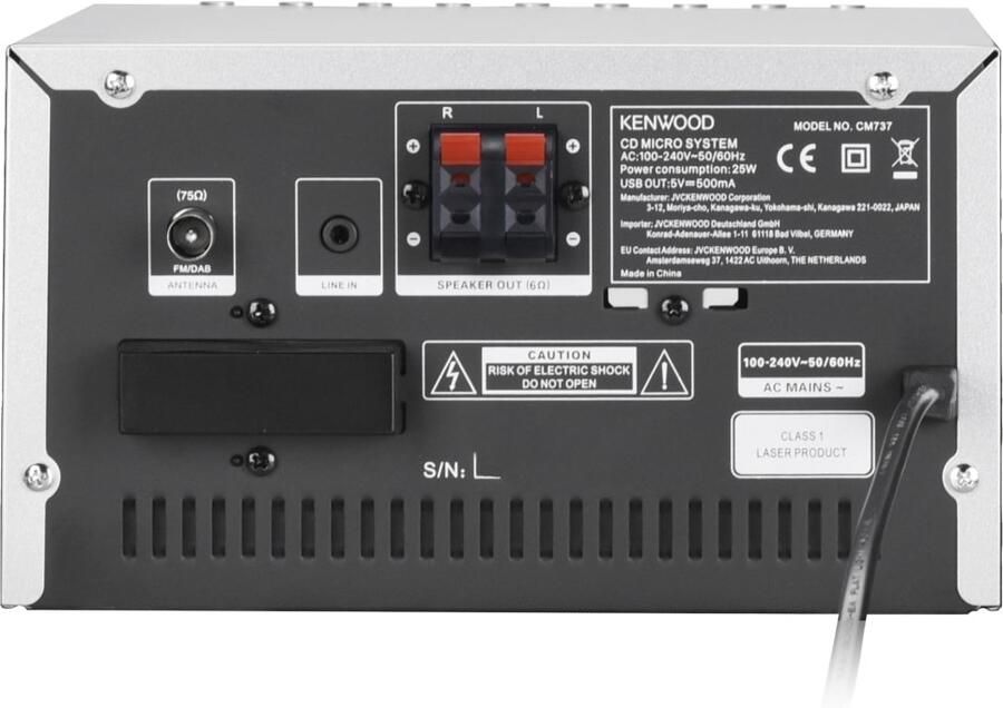 Kenwood Micro Hi-Fi System M-7000S-S | Radio s | 0019048232427