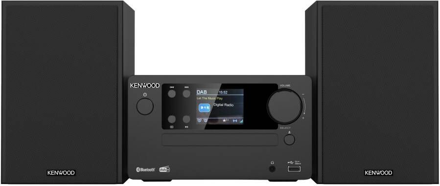 Kenwood Micro Hi-Fi System M725DABB | Radio s | Beeld&Geluid Audio | 0019048236111