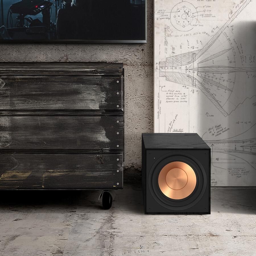 Klipsch R-101SW Zwart (per stuk) | Speakers | 0743878046779