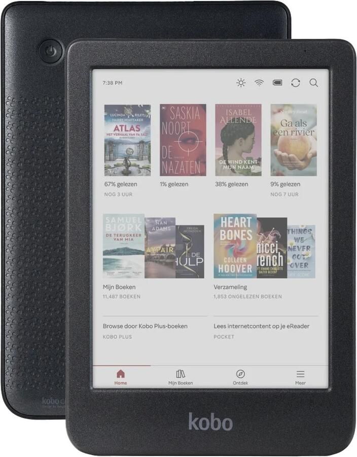Kobo Clara Colour Black | Smartphones tablets en meer | Telefonie&Tablet E-readers | 0681495009541