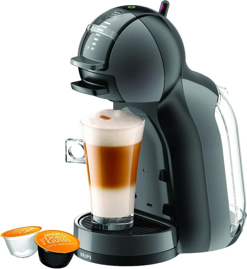 Krups NESCAFÉ Dolce Gusto Mini Me Zwart KP1238 Koffiecupmachine Antraciet - Foto 4