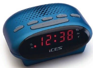 Lenco Wekkerradio ICES ICR-210 met 2 wektijden en sluimerfunctie