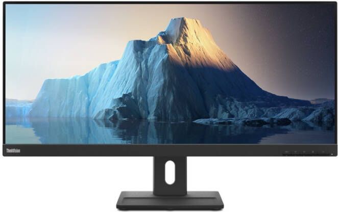 Lenovo E29w 20 inch Monitor Zwart