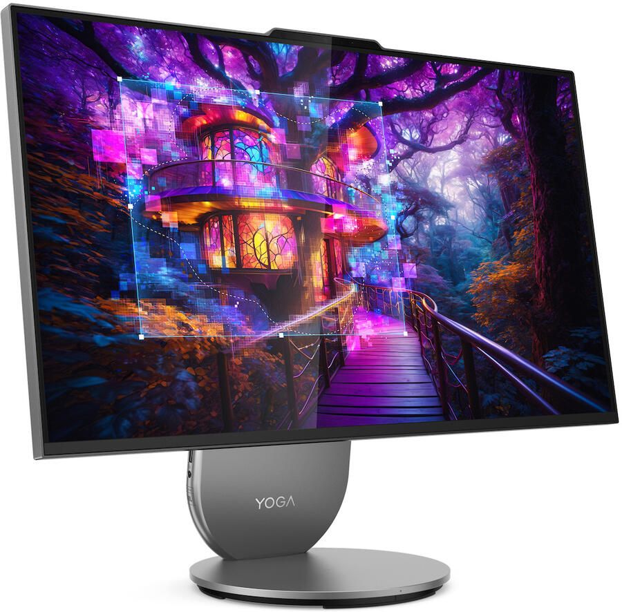 Lenovo Yoga AIO 27IAH10 (F0J2001DNY) All-in-one PC Grijs