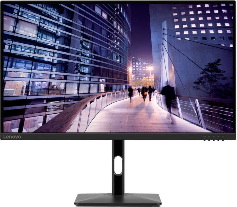 Lenovo N27p Monitor Zwart