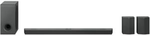 LG DS95QR Dolby Atmos soundbar met draadloze subwoofer en achterspeakers