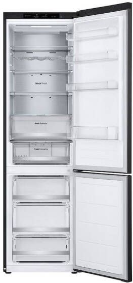 LG GBV7280BEV 387 L. LUXE Koel-Vries combinatie B Zeer stil 33 dB DoorCooling+™ FreshBalancer™ FreshConverter™ Total No Frost Inverter Compressor met 10 jaar garantie