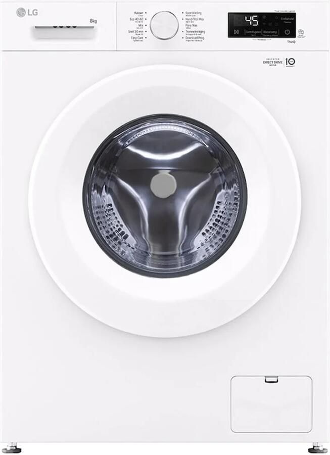LG F4X1008NWH Wasmachine Wit