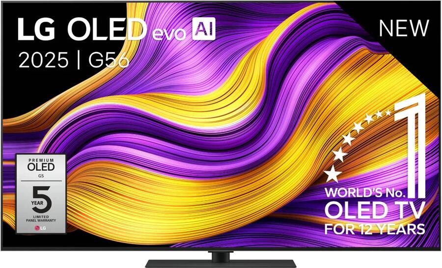 LG OLED evo G5 55G56LS (2025) | Smart TV's | Beeld&Geluid Televisies | 8806096363683