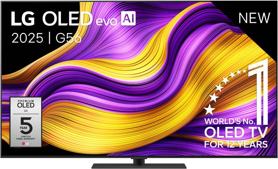 LG OLED evo G5 65G56LS (2025) | Smart TV's | Beeld&Geluid Televisies | 8806096363591