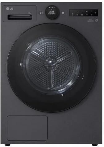 LG RT10X8B Warmtepompdroger Zwart