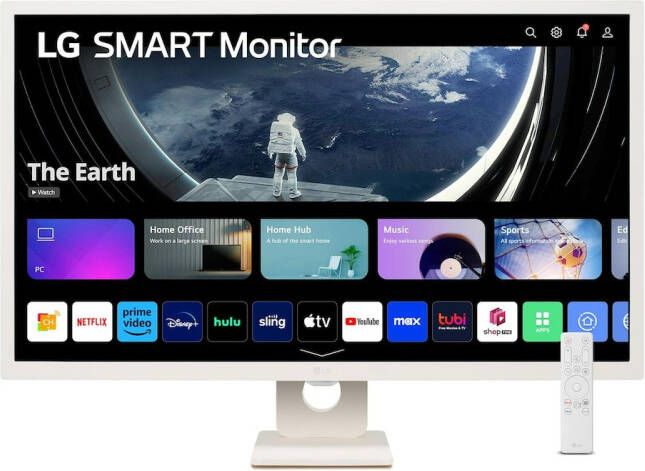 LG Smart Monitor 32SR50F-W Monitor Wit