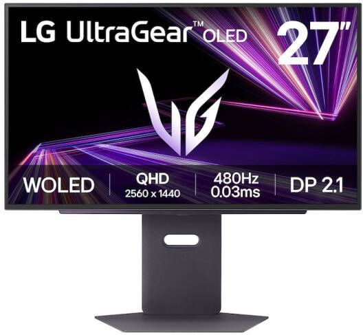 LG UltraGear OLED 27GX790A-B Monitor Zwart