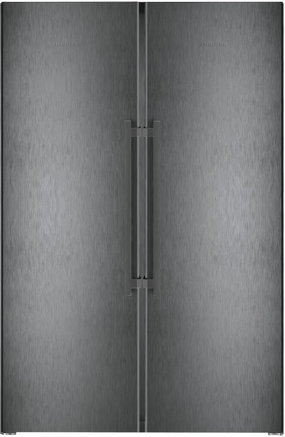 Liebherr XRFbs 5295-23 Amerikaanse koelkast Zwart