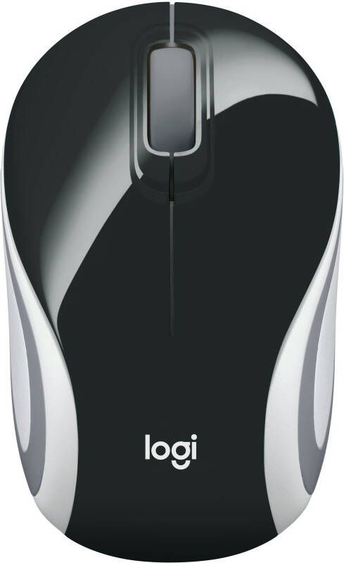 Logitech M187 Wireless Mini Mouse Muis Zwart
