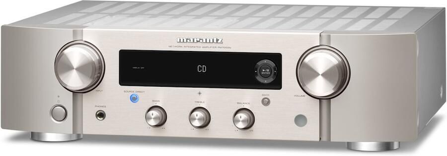 Merkloos Marantz PM7000N stereo versterker zilvergoud 60 W