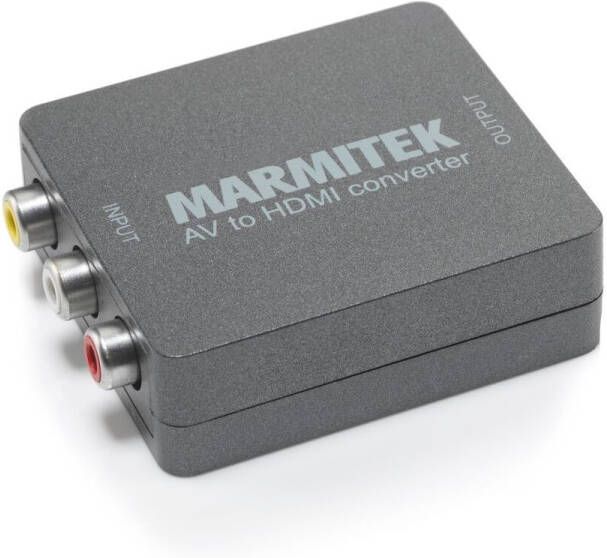 Marmitek Connect AH31 (RCA-naar-HDMI) Converter Zwart