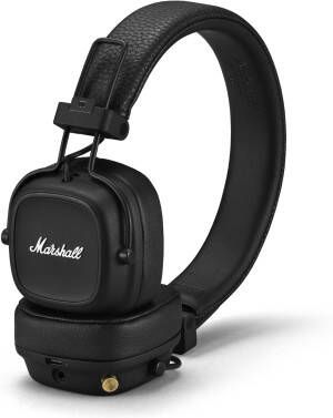Marshall Major IV bluetooth On-ear hoofdtelefoon zwart