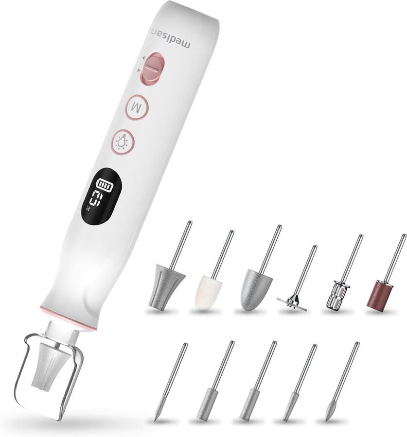 Medisana MP 940 Manicure Pedicure Set Medische verzorging accessoire Wit