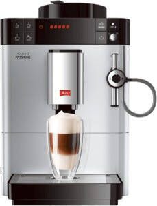 Melitta Volautomatisch koffiezetapparaat Passione One Touch F53 1-101 zilver Per kopje precies de juiste hoeveelheid versgemalen bonen service-toets voor ontkalking & reiniging