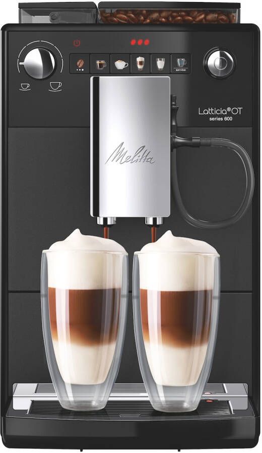 Melitta Espresso Full Auto Latticia OT Frosted Black | Espressomachines | Keuken&Koken Koffie&Ontbijt | 4006508230143