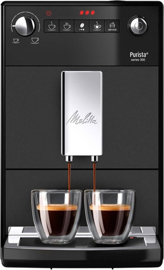 Melitta Purista F230-104 Mat Zwart | Espressomachines | Keuken&Koken Koffie&Ontbijt | 4006508225132