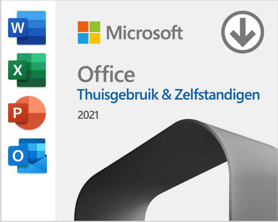 Microsoft Home and Business 2021 (1 apparaat) Digitale licentie Software