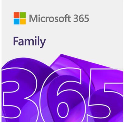 Microsoft 365 Family 12 maanden 6 apparaten Meertalig (PC MAC) Software