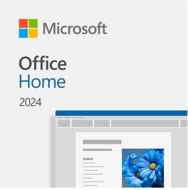 Microsoft Office 2024 voor Thuisgebruik 2024 (1 apparaat) Digitale licentie Software