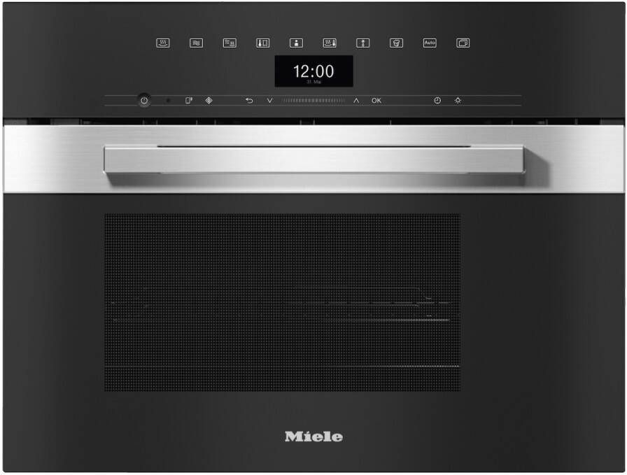 Miele DGM 7440 Inbouw combi stoomoven Grijs