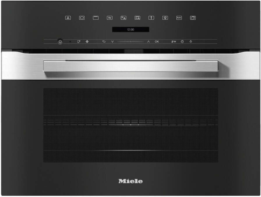 Miele H 7240 BM Inbouw oven met magnetron Grijs