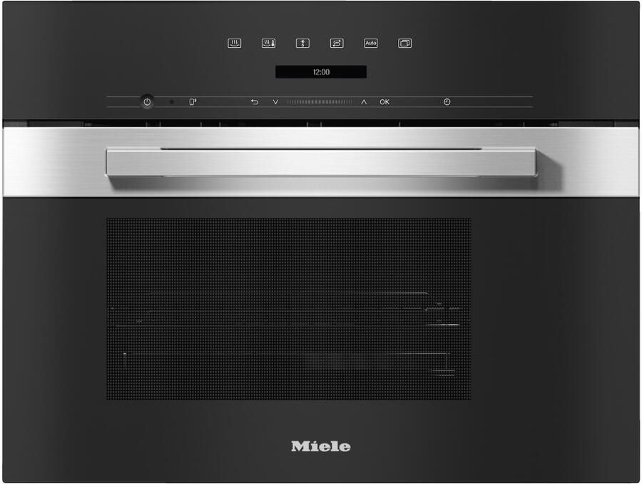 Miele DG 7240 Inbouw stoomoven Zilver