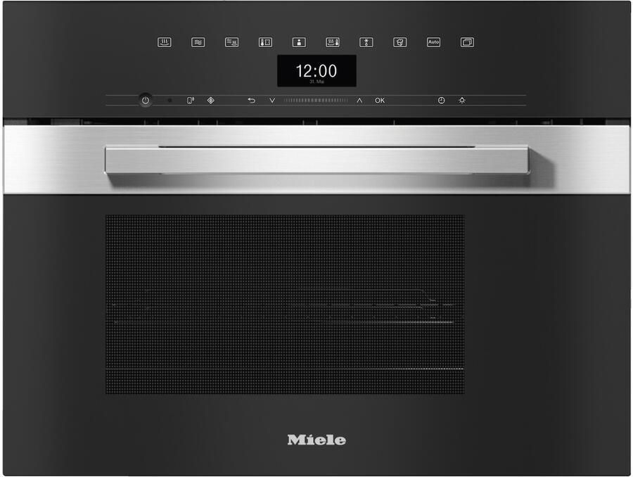 Miele DGM 7440 Inbouw combi stoomoven Zilver