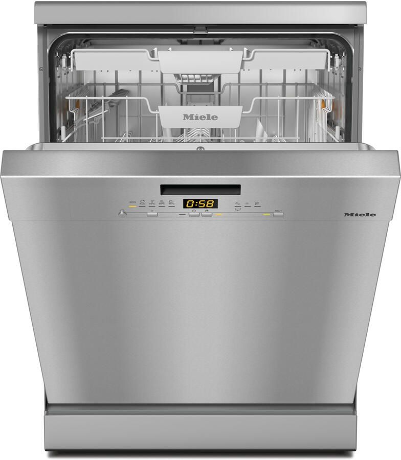 Miele G 5611 SC Front Active Vrijstaande vaatwasser Grijs