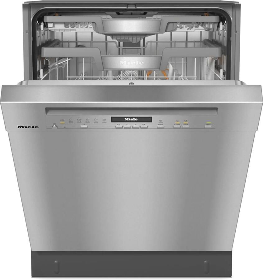 Miele G 7233 Scu clst Onderbouw vaatwasser Zilver
