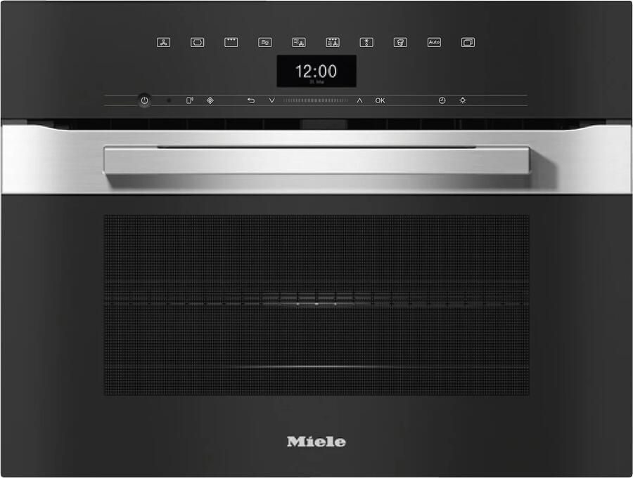 Miele H 7440 BM Inbouw oven met magnetron Zilver