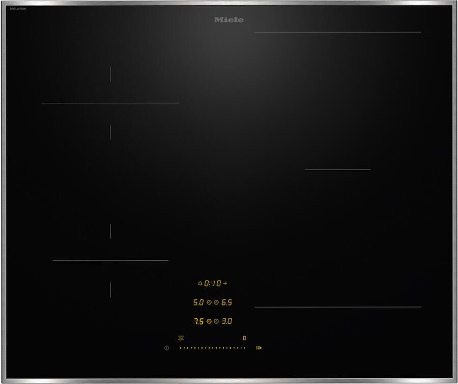 Miele KM 8462 FR Inductie kookplaat Grijs