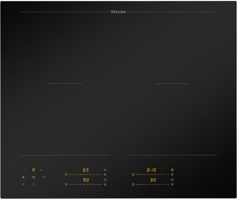 Miele KM 8565 FL MattFinish Inductie kookplaat Zwart