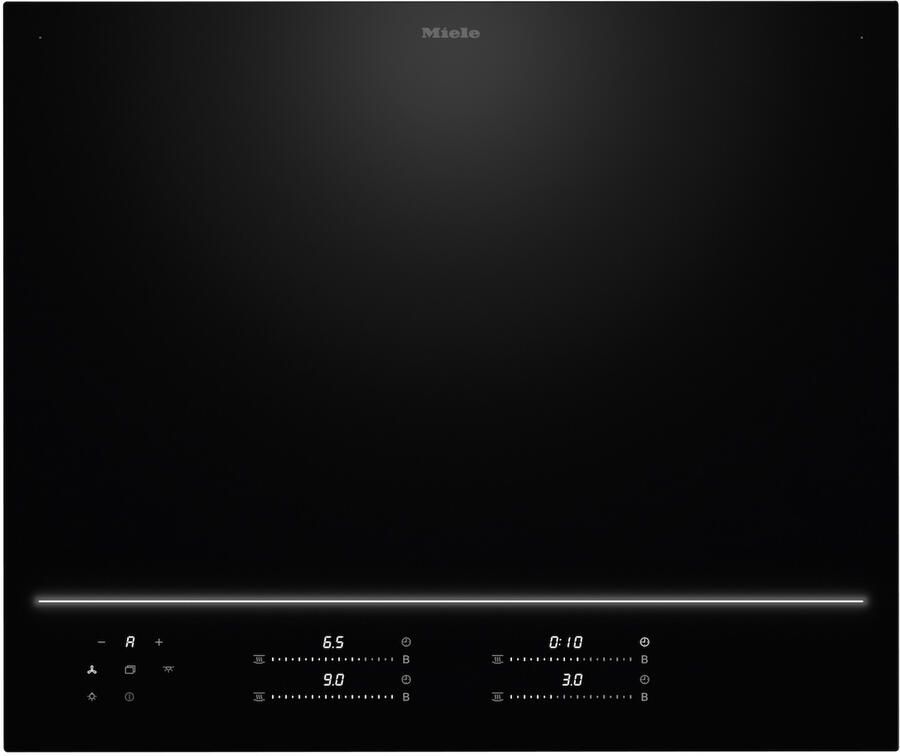 Miele KM 8765 FL Diamond Inductie kookplaat Zwart