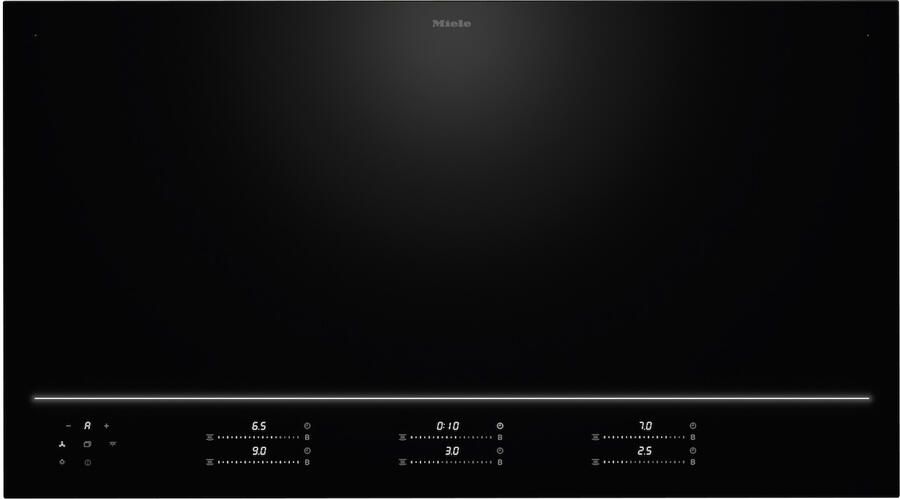 Miele KM 8895 FL Diamond & M Sense Inductie kookplaat Zwart
