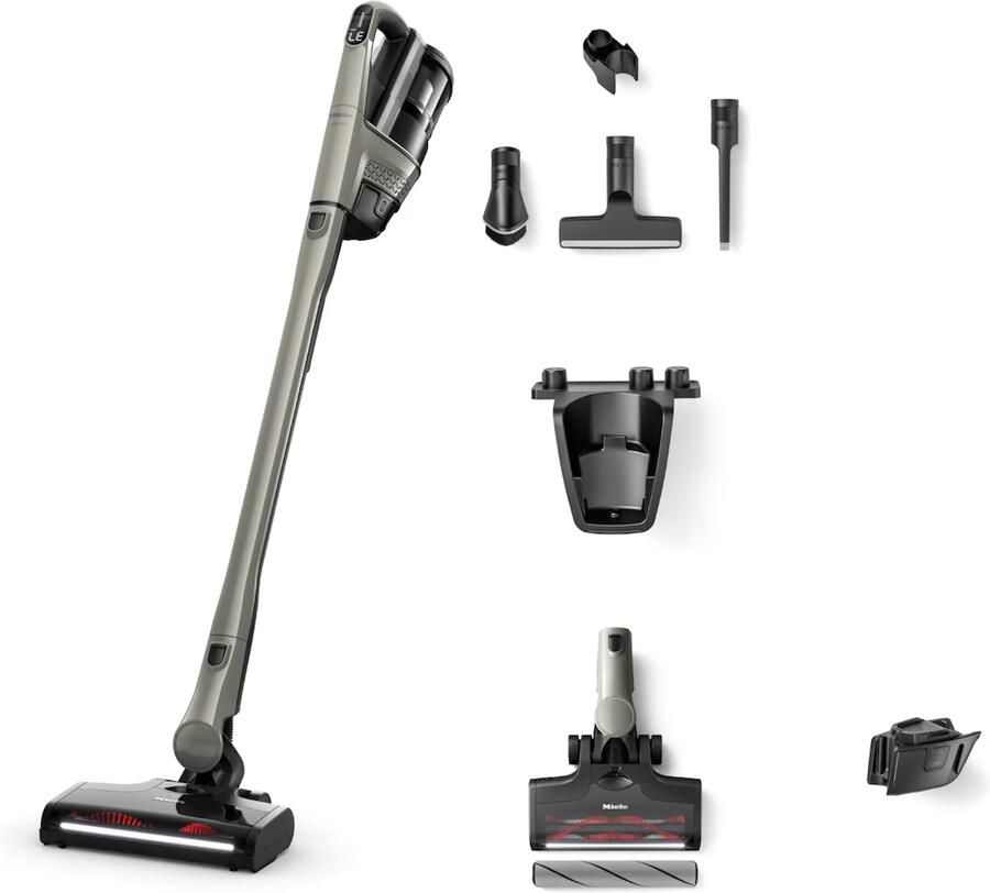 Miele Triflex HX3 Hardfloor Steelstofzuiger zonder zak Grijs