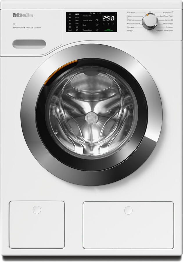 Miele WEG 888 WCS PWash &TDos &Steam Wasmachine Wit